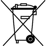 logo poubelle barré